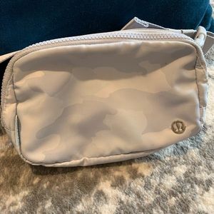 Lululemon camo belt bag